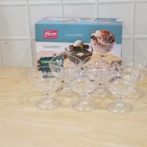 Unbreakable Creamy Dessert Bowls – Elegant, Durable & Crystal Clear