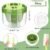 Plastic Ice Candy Maker – Reusable 8 Mold Set for Summer Treats