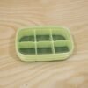 Mini Plastic 6 Cavity Fridge Storage Tray Ice Cube Tray Freezer Mold (1 Pc)