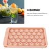 Plastic Ball Ice Cube Tray – Durable & Easy Release with Lid