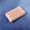 Plastic Ball Ice Cube Tray – Durable & Easy Release with Lid