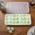 Plastic Ice Cube Tray – 21 Grid Round Mold with Lid