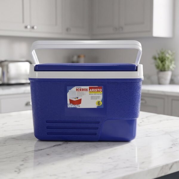 Portable 6L Ice Cooler Box – Keeps Drinks Chilled Outdoors