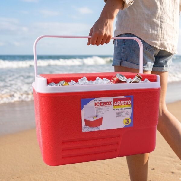 Heavy Duty Insulated Ice Box – 3 Litre Portable Cooler for Outdoor Use