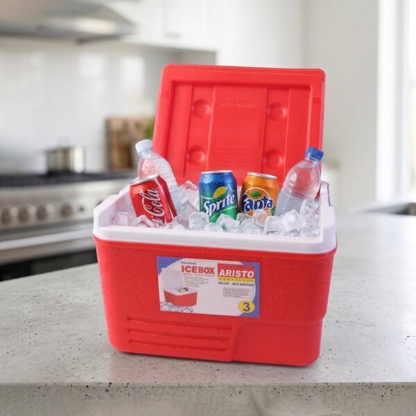 Heavy Duty Insulated Ice Box – 3 Litre Portable Cooler for Outdoor Use