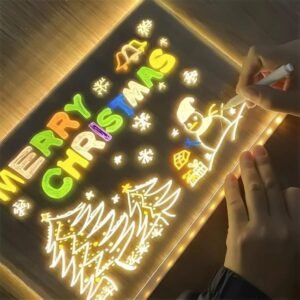 LED Acrylic Writing Board – USB Powered Illuminated Display