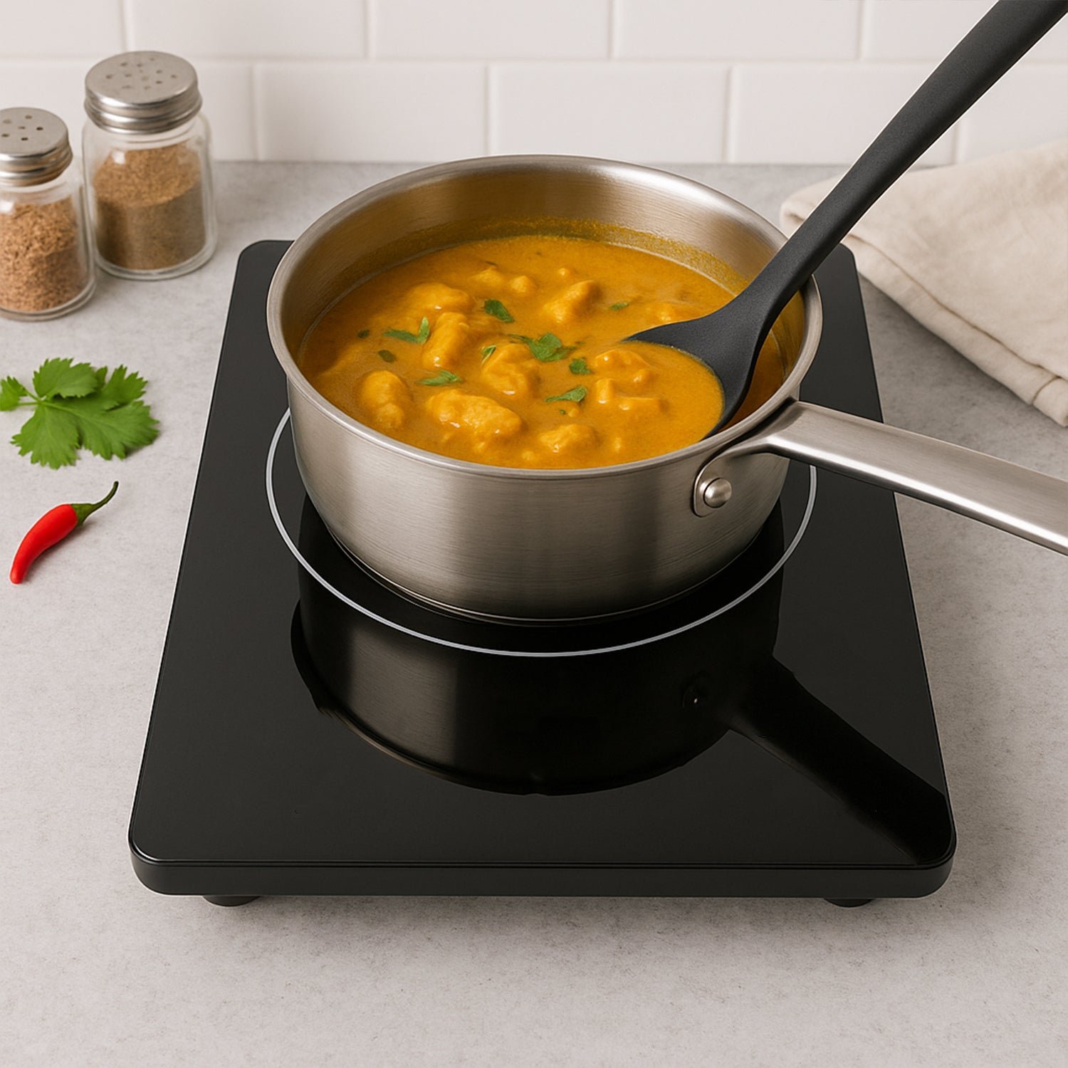 2000W Induction Cooker – Portable Touch Control & Fast Heating