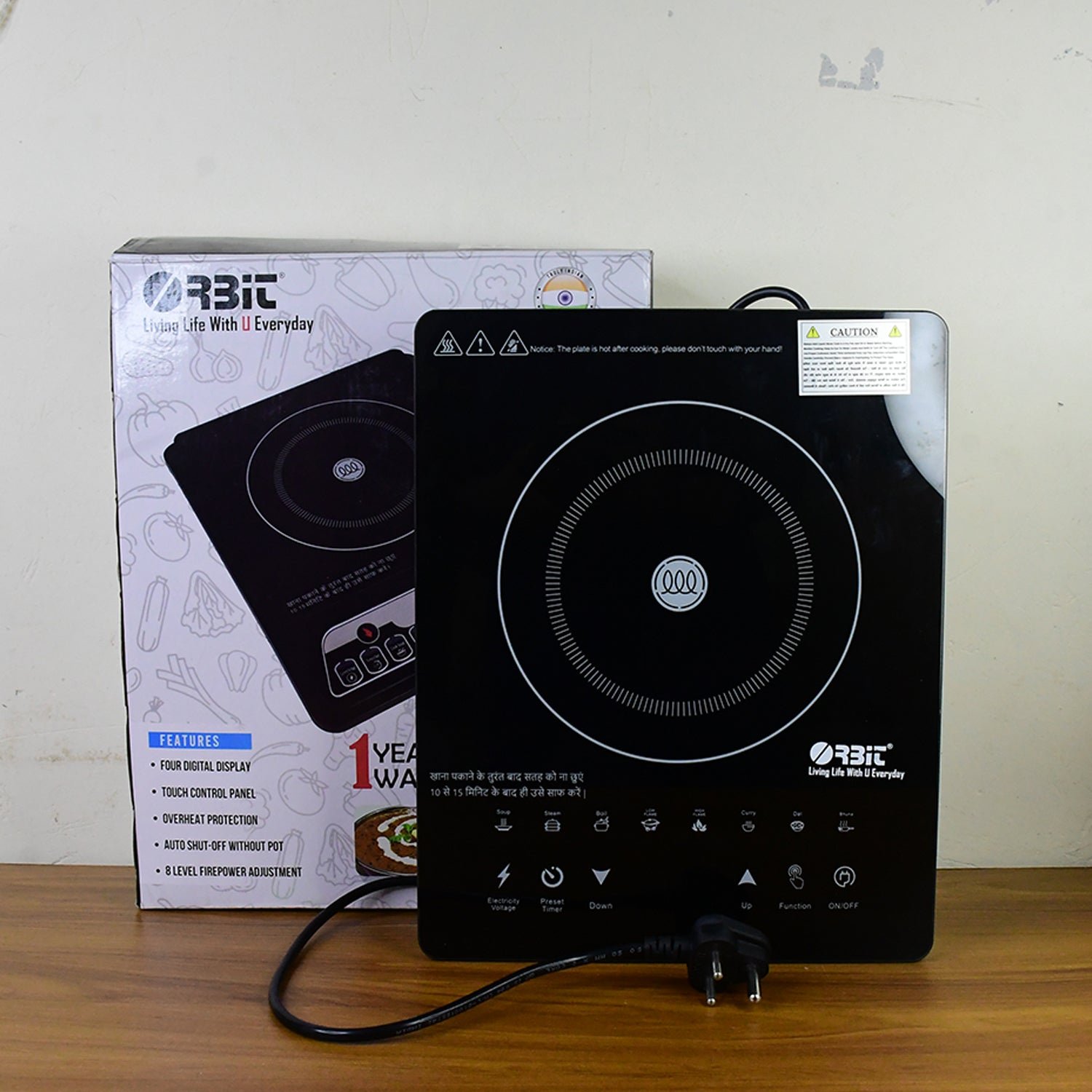 2000W Induction Cooker – Portable Touch Control & Fast Heating