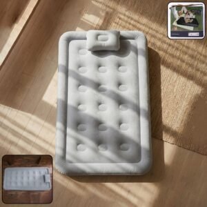 InflatableBed-WOSKU-01 Portable Inflatable Bed – Quick Setup Folding Air Mattress