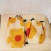 Inflatable Lounger – Portable Floral Print Outdoor Couch
