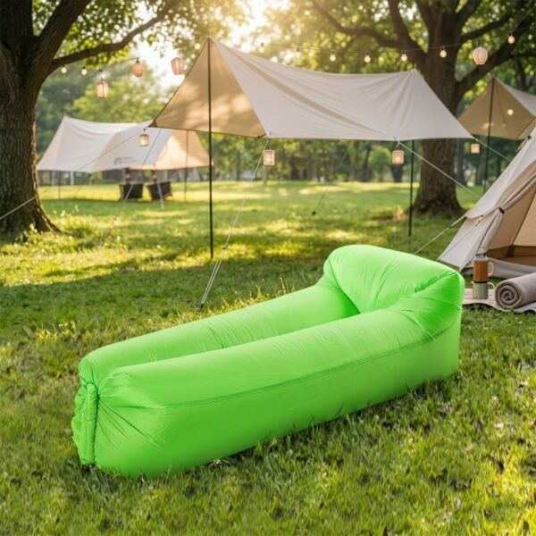 InflatableneonSofa03-06 Inflatable Lounger – Portable & Comfortable for Indoor & Outdoor Use