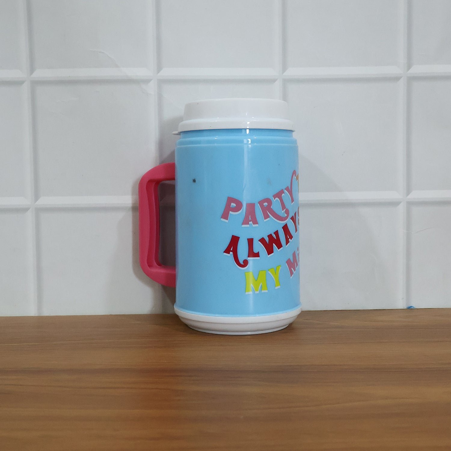 Insulated Mug with Straw – 709 ml Leak-Resistant | Bottlart