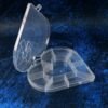 Heart-Shaped Plastic Bead Storage Organizer – 10 Adjustable Compartments