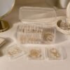 Acrylic Jewellery Storage Box – Clear Organizer with 10 Compartments