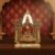 Pooja Jhula Mandir – Traditional Decorative Idol Swing with Bell