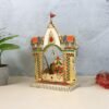 Pooja Jhula Mandir – Traditional Decorative Idol Swing with Bell