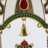 Pooja Jhula Mandir – Traditional Decorative Idol Swing with Bell