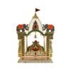 Pooja Jhula Mandir – Traditional Decorative Idol Swing with Bell