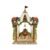 Pooja Jhula Mandir – Traditional Decorative Idol Swing with Bell