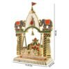 Pooja Jhula Mandir – Traditional Decorative Idol Swing with Bell