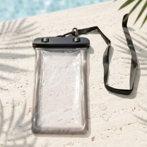 Waterproof Mobile Pouch – Secure, Clear Touchscreen Cover for Outdoors