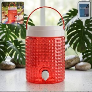 Plastic Water Jug 4.5 Litre – Diamond Cut & Leakproof | ChillPour