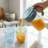 JugandGlasses-02 Plastic Water Jug with 4 Glasses Set – Perfect for Home Use