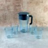 JugandGlasses-05 Plastic Water Jug with 4 Glasses Set – Perfect for Home Use