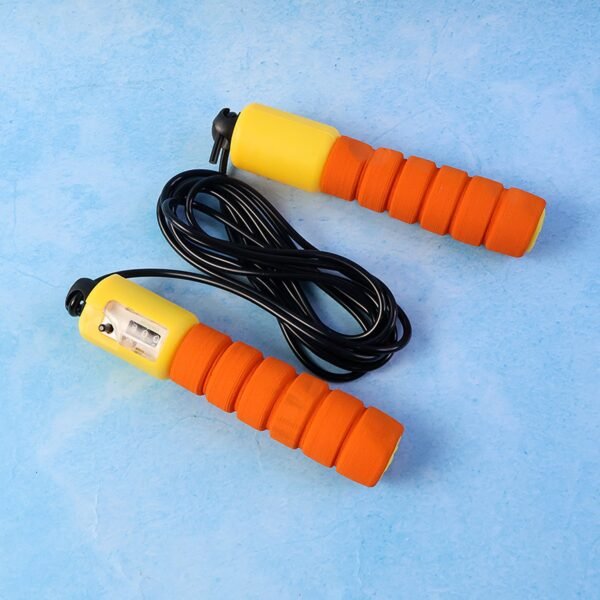 Adjustable Fitness Jump Rope – Digital Counter & Anti-Slip Grip
