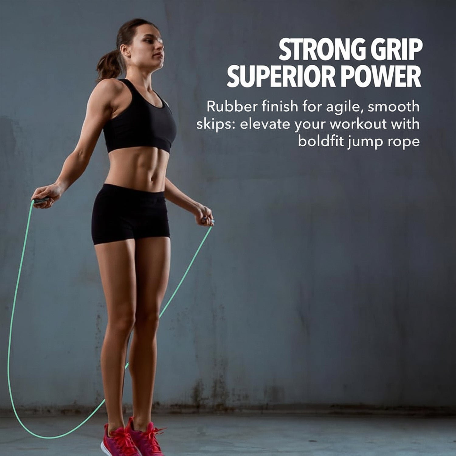 High-Speed Skipping Rope – Adjustable 3m with Foam Handles
