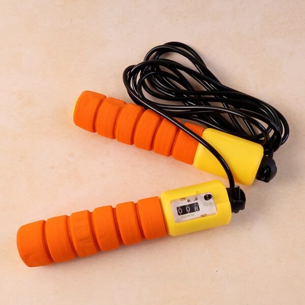 Adjustable Fitness Jump Rope – Digital Counter & Anti-Slip Grip
