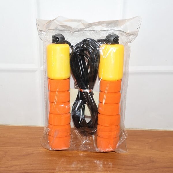 Adjustable Fitness Jump Rope – Digital Counter & Anti-Slip Grip