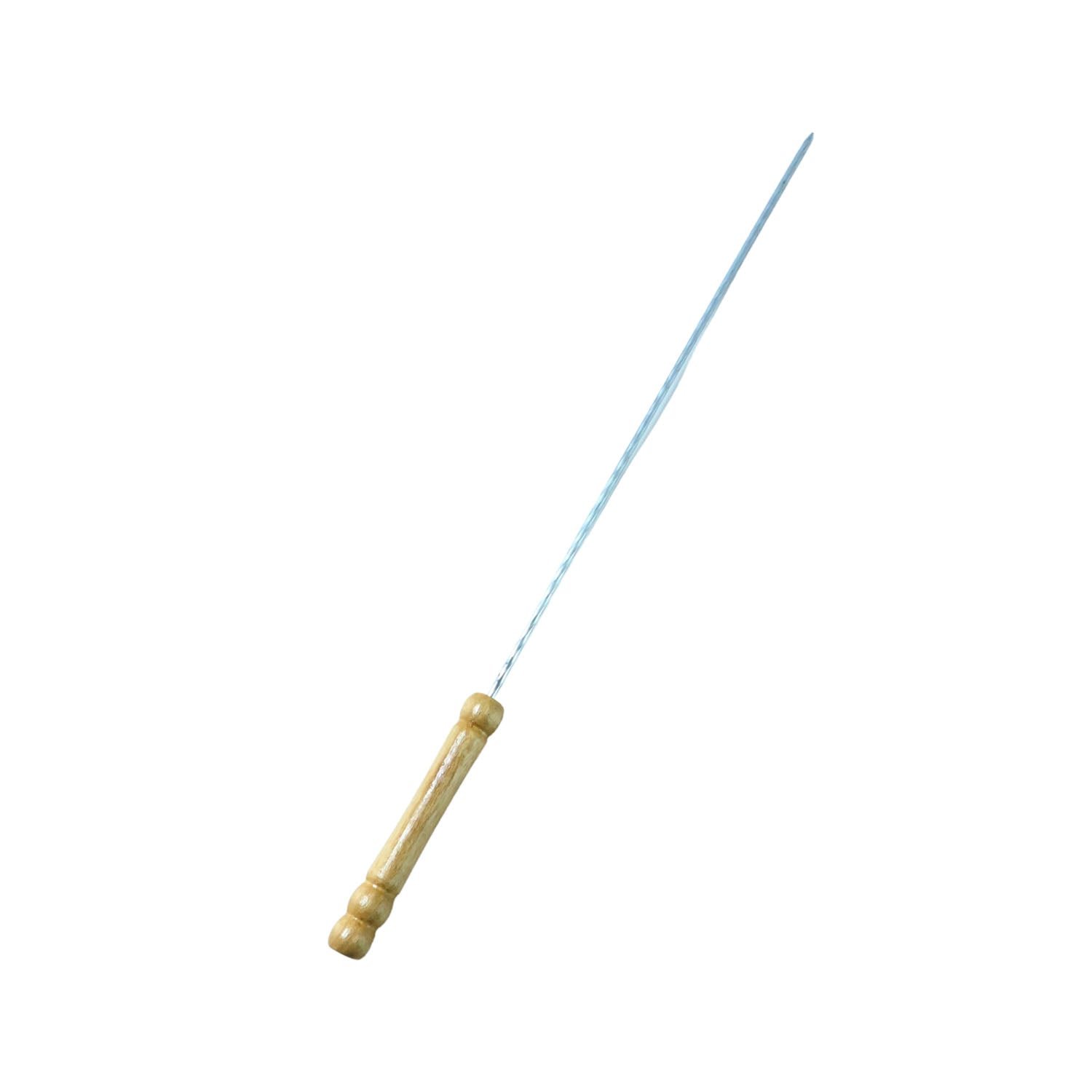 Barbecue Skewers – Stainless Steel & Wooden Handle | Indo Glow