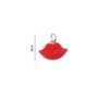 Lips Shape Bag Charm Keychain – Trendy Decoration for Bags & Keys