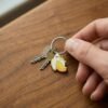 Cartoon Banana Keychains – Cheerful 10pc Set for Bags & Keys