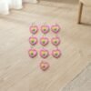Cute Heart & Flower Bag Charm Set – Versatile & Stylish