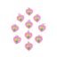 Cute Heart & Flower Bag Charm Set – Versatile & Stylish