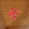 Lips Shape Bag Charm Keychain – Trendy Decoration for Bags & Keys