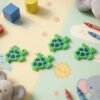 Turtle Keychain Set – Fun & Vibrant Animal Accessories