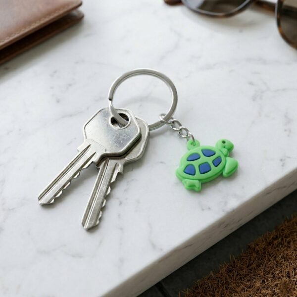Turtle Keychain Set – Fun & Vibrant Animal Accessories