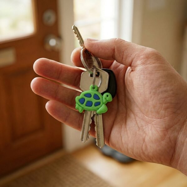 Turtle Keychain Set – Fun & Vibrant Animal Accessories
