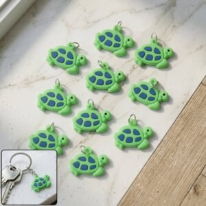 Turtle Keychain Set – Fun & Vibrant Animal Accessories