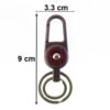 Heavy Duty Metal Key Holder – Secure Clipping & Dual Rings