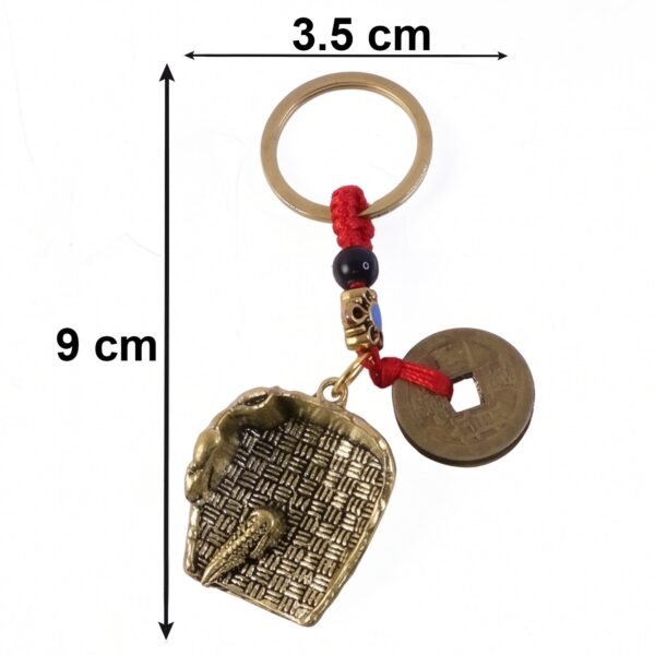 Feng Shui Lucky Coin Keychain – Prosperity and Good Fortune