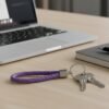 Braided Loop Keychain Set – 4-Piece Stylish Key Organizer for Daily Use