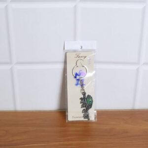 Radha Krishna Metal Keychain – Durable Spiritual Accessory