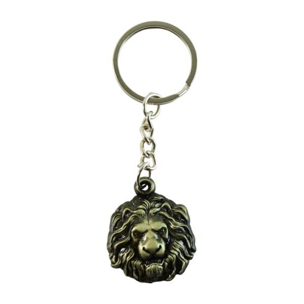 Keychain4-04_627fe562-22ec-436a-bc26-7a3ce2194c6a Lion Head Metal Keychain – Durable and Stylish Design
