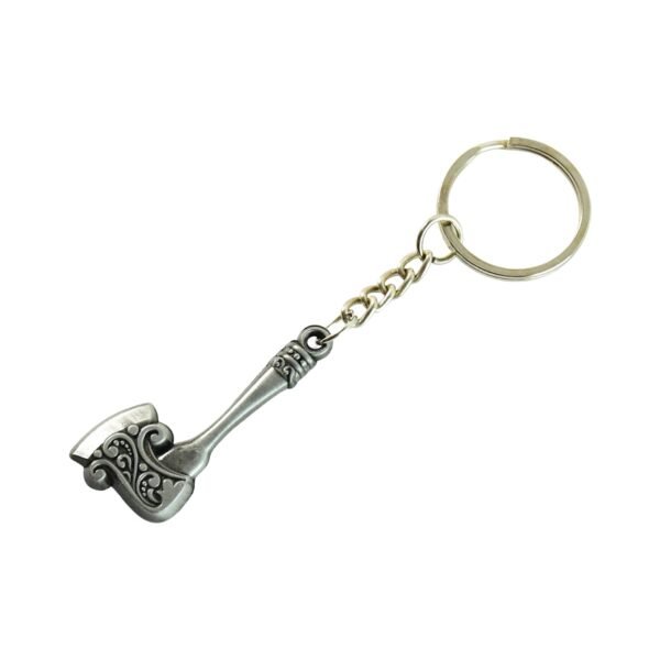 Keychain5-04_52ad1ee0-80ae-4044-86b3-760027716d9a Axe Shape Metal Keychain – Durable Vintage Style Accessory