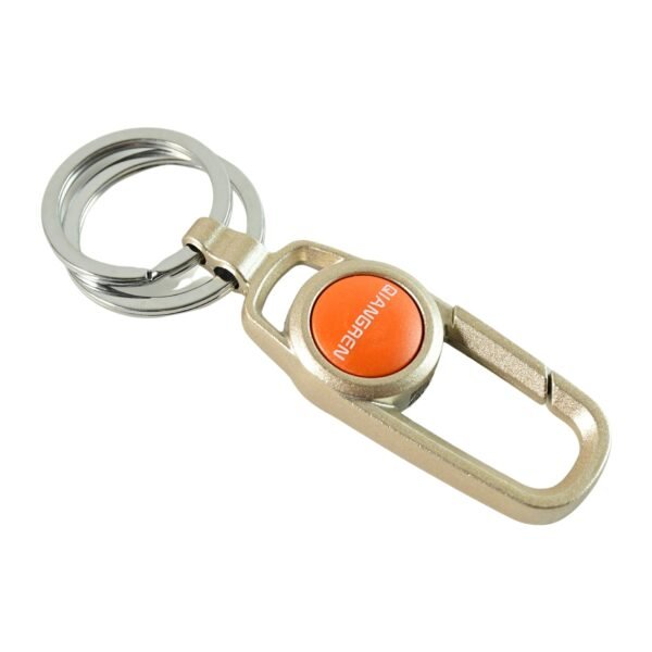 Metal Keychain Carabiner Clip – Durable Key Holder with Dual Rings