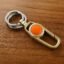 Metal Keychain Carabiner Clip – Durable Key Holder with Dual Rings